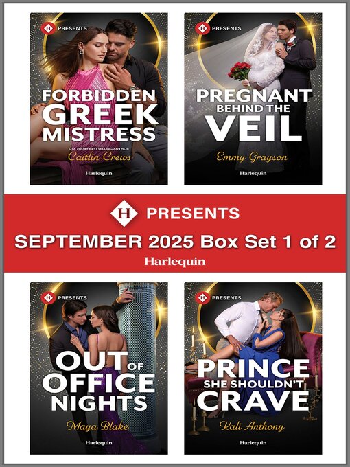 Cover image for Harlequin Presents September 2025--Box Set 1 of 2
